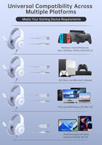 CM7002 Gaming Headset for PS5, Xbox Series, Surround Sound RGB Gaming Headphones - Image 7
