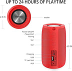Bluetooth Speaker, MusiBaby Wireless, Waterproof, Portable Speaker, Dual Pairing - Image 3