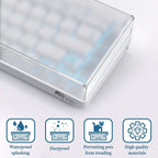 GEEKRIA 65% Keyboard Dust Cover, Acrylic Dust Cover - Image 3