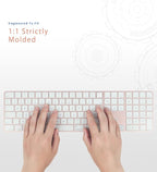 Keyboard Cover for iMac Magic Keyboard Ultra Thin Clear Protector Skin - Image 4