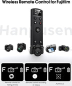 for Fujifilm Camera Remote Control, Hanpusen Rechargeable Wireless Shutter - Image 4