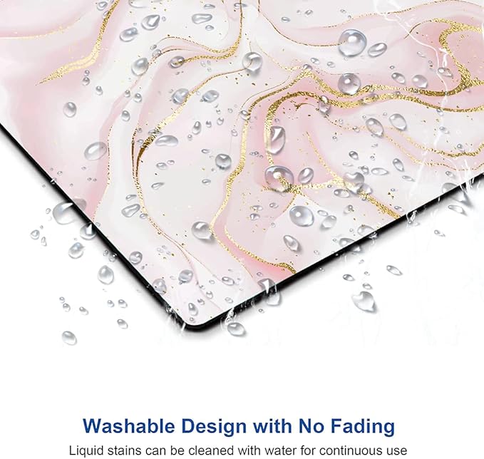 Mouse Pad, Waterproof Anti-Slip Rubber Mousepad Office Accessories Desk Decor - Image 4