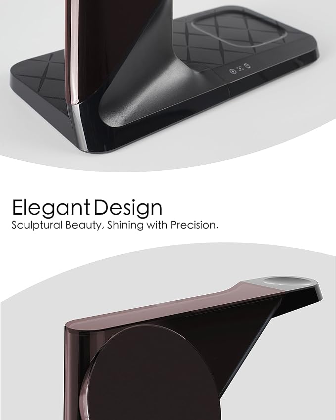 3 in 1 Charging Station for Apple Devices, Mag-Safe Charger Stand, Wireless - Image 4