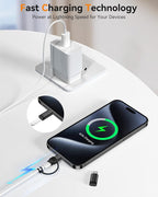 Temdan 4 Pack Lightning to USB C Adapter - Image 4