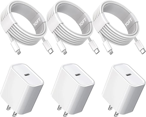 10FT iPhone Fast Charger by TrimDish