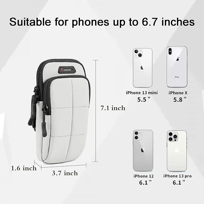 Phone Holder, Arm Bands for Workout, Use for Running, Hiking & Biking - Image 5