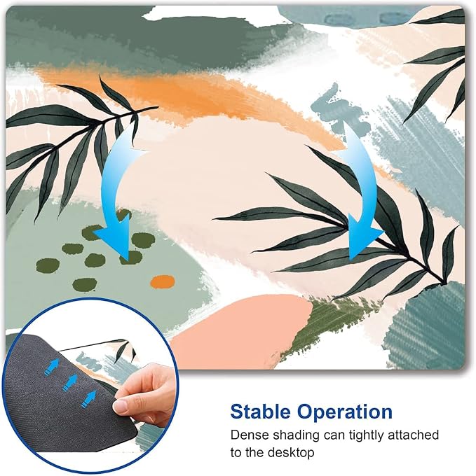 Mouse Pad, Premium-Textured Mouse Mat, Non-Slip Rubber Base Mousepad - Image 6