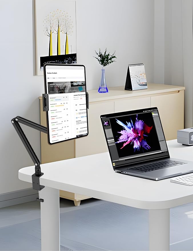 Adjustable Aluminum Tablet Stand, Foldable Arm - Image 5