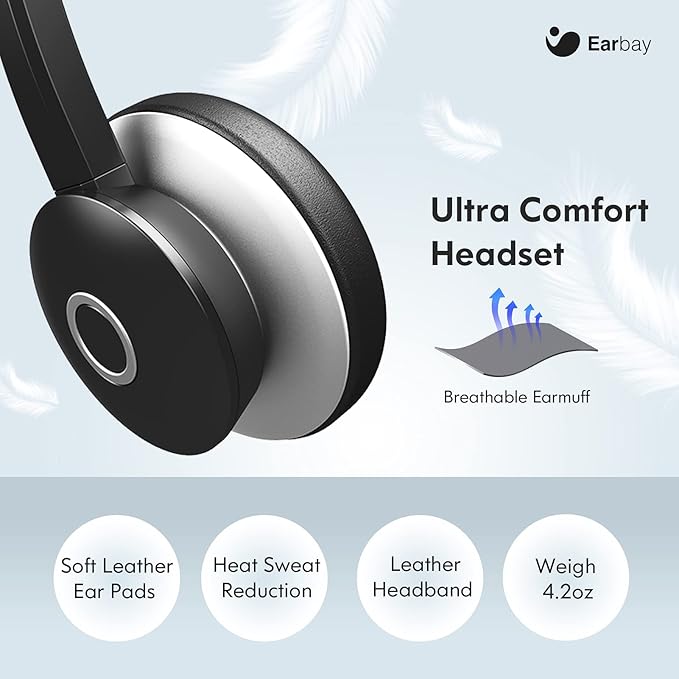 Earbay USB Headset with Microphone - Image 5
