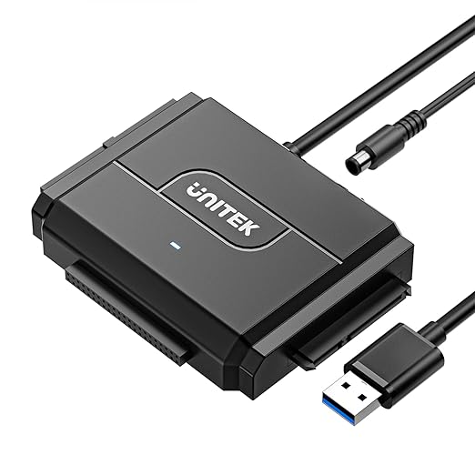 Unitek SATA/IDE to USB 3.0 Adapter, IDE Hard Drive Adapter Kit Recovery by Unitek