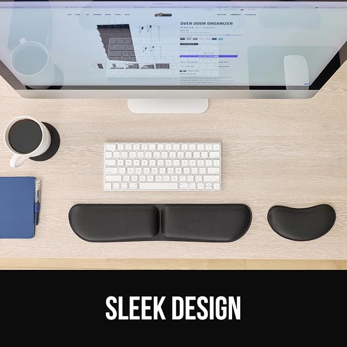 GORILLA GRIP Silky Gel Memory Foam Keyboard Wrist Rest - Image 9
