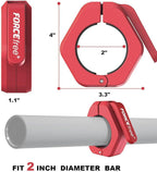 Magnetic Barbell Clamps 2 Inch Olympic – Quick Release Barbell Collars - Image 6