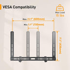 Perlegear Soundbar Mount, Sound Bar Mount - Image 2