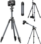 ULANZI TT59 Horizontal Overhead Photography Tripod, 68.9" Foldable Professional by ulanzi