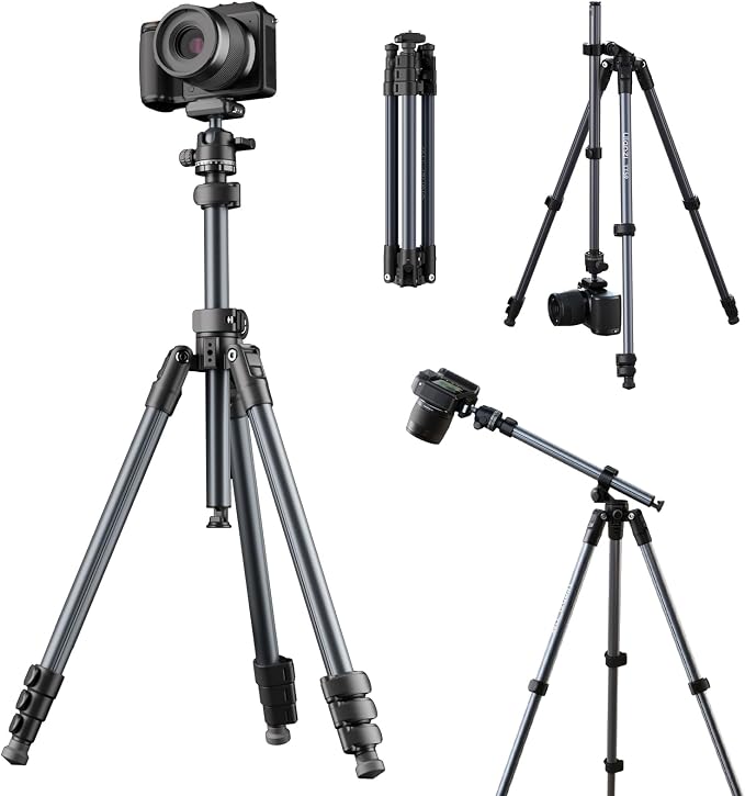 ULANZI TT59 Horizontal Overhead Photography Tripod, 68.9" Foldable Professional by ulanzi