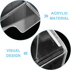DOITOOL Clear Acrylic Keyboard Cover Protector -Cat, Desktop Keyboard Protector - Image 4