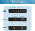 J-Tech Digital HDMI Splitter 4K 60Hz 1X4 Multi-Resolution Output HDMI 2.0 - Image 6