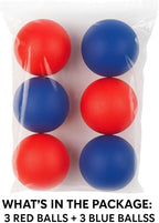 Liberty Imports 6 PCS Replacement Trackball Sport Chuck and Catch Ball Lacrosse - Image 7