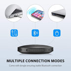 EMEET Bluetooth Speakerphone M2 Black Conference Speaker - Image 6