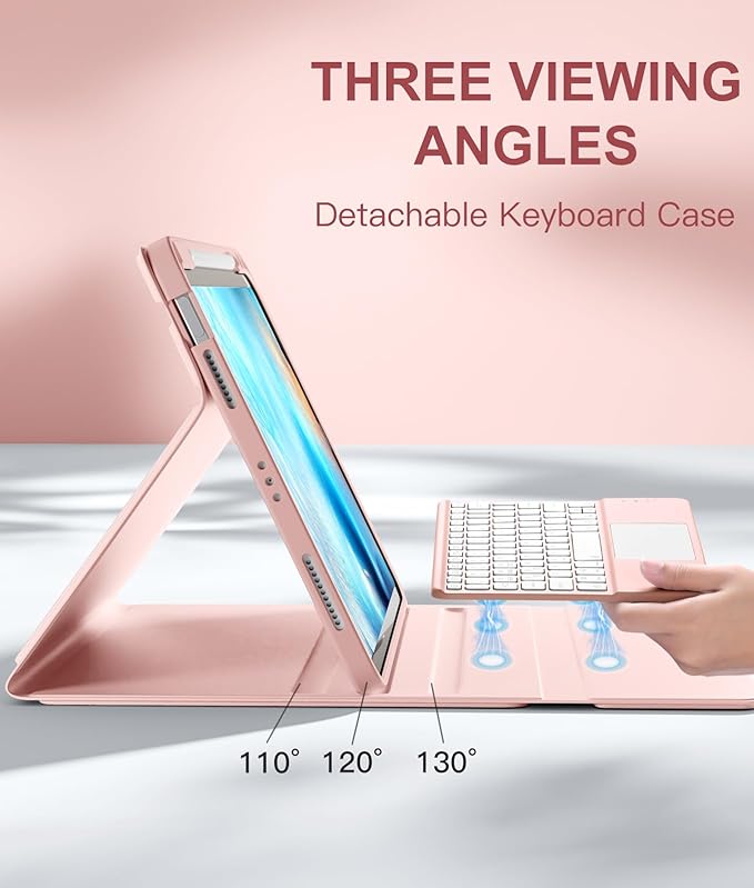 Compatible with iPad Air 11 Inch & Air 5th/ Air 4th Generation Case with - Image 4