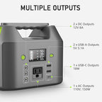 EnginStar Portable Power Station, 150W 155Wh Power Bank - Image 5