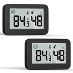 DOOMAY Mini Hygrometer Indoor Thermometer, Digital Humidity Gauge by DOOMAY