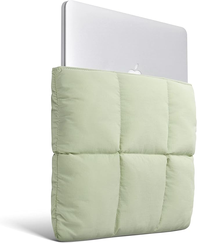 Comfyable Puffy Laptop Sleeve 15 Inch 16 Inch, Quilted Puffer Laptop Carrying - Image 2