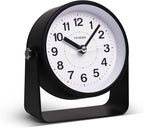 Analog Alarm Clock, Silent Non-Ticking Quartz Movement, Battery-Operated by TIMESS