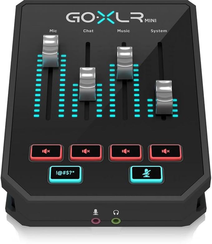 TC Helicon GoXLR MINI Online Broadcast Mixer - Image 8