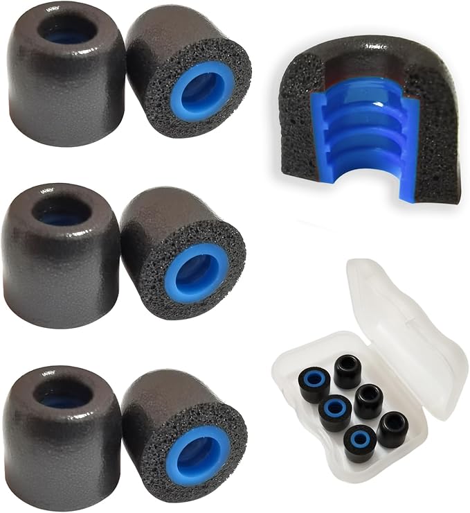 Small Ear Tips Memory Foam Earbuds Tips Replacement Foam Ear Tips Fit by EarbudsTipsAccessories