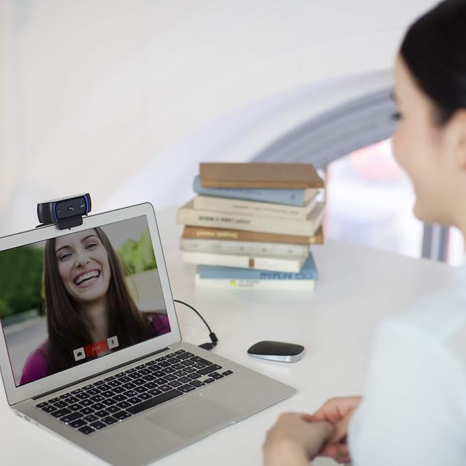 Logitech C920S HD Pro Webcam, Full HD 1080p/30fps Video Calling, Light - Image 9