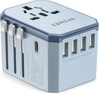 EPICKA European Travel Plug Adapter, Universal Travel Adapter by EPICKA