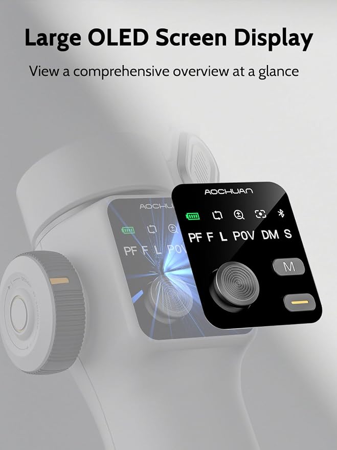 Cellphone Gimbal for Video Recording w/AI Tracking, 3 -axis Vlogging Gimbal - Image 6