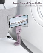 MiiKARE Airplane Travel Essentials Phone Holder, Universal Handsfree Phone Mount - Image 2