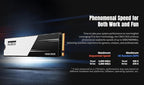 KLEVV CRAS C910 500GB M.2 2280 NVMe PCIe Gen4x4 Laptop & Desktop Internal SSD - Image 3