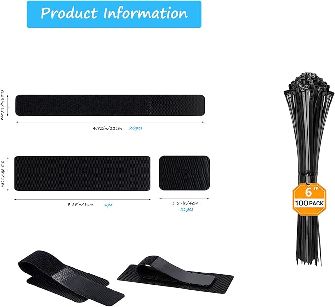 Under Desk Cable Management Set - Image 2