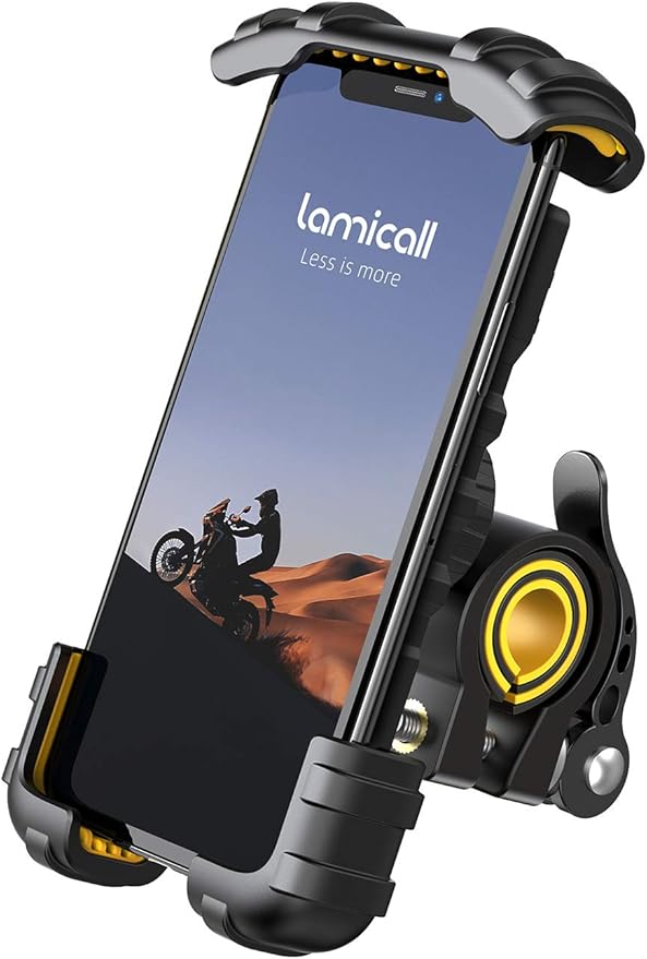 Lamicall Bike Phone Holder, Motorcycle Phone Mount by Lamicall