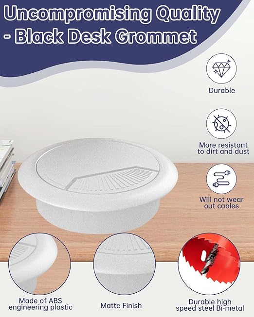 Desk Grommet 2-3/8 inch 10 Pieces - Image 3
