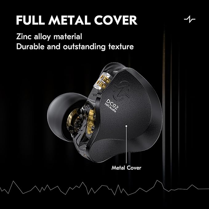 in Ear Monitor Headphones, CCZ DC02 Type-C IEM Earphone Dual Magnetic Circuit - Image 4