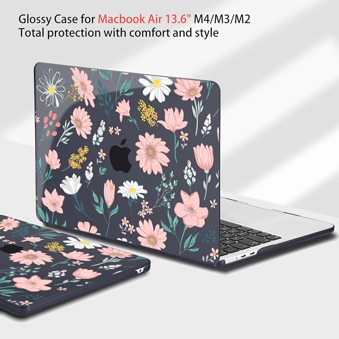 Teryeefi for MacBook Air M4 M3 M2 13 inch Case fits Model A3240 A3113 A2681 - Image 4
