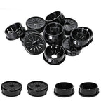 25 Pcs Cable Grommet, Snap Bushing 1-1/8" Mounting Diameter, Flexible by BOPOREAE