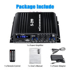 4.1 Channel Bluetooth 5.0 Mini Audio Amplifier Receiver, 4×50 W + Active - Image 9