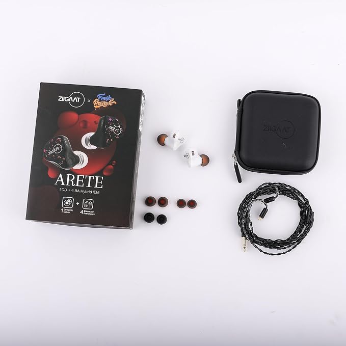 Linsoul ZiiGaat x Fresh Reviews Arete in Ear Monitor, 1DD+4BA Hybrid Earphone - Image 9