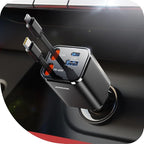 84W Retractable Car Charger, Car Charger USB C by JOYROOM