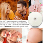 OPTIMUM CD-R Blank Disc 700MB 52X Moisture Resistant White Inkjet Hub Printable - Image 5