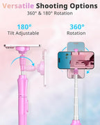 UBeesize 62'' Magnetic Selfie Stick Phone Tripod - Image 4