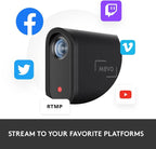 Logitech for Creators Mevo Start 3-Pack Wireless Live Streaming Cameras - Image 10