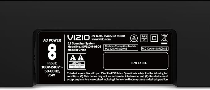 VIZIO 5.1 Soundbar SE, Wireless Subwoofer, Surround Sound w/Dolby Atmos & DTS:X - Image 19