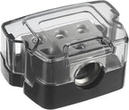 BOJACK 3 Way Power Distribution Connecting Block 1x0/2/4 Gauge Input 3x4/8 by BOJACK
