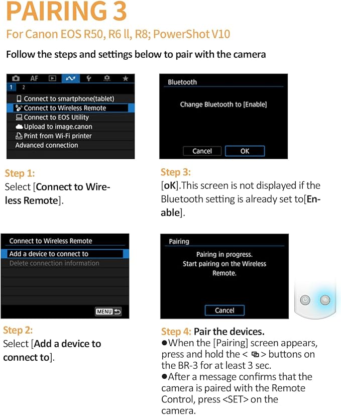 for Canon Wireless Camera Remote Control - Image 9